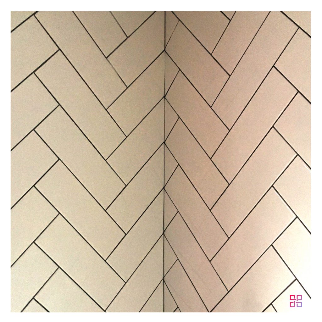 herringbone tile pattern